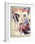 1920s France La Vie Parisienne Magazine Cover-null-Framed Giclee Print