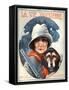 1920s France La Vie Parisienne Magazine Cover-null-Framed Stretched Canvas