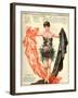 1920s France La Vie Parisienne Magazine Cover-null-Framed Giclee Print