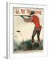 1920s France La Vie Parisienne Magazine Cover-null-Framed Giclee Print