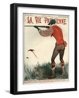 1920s France La Vie Parisienne Magazine Cover-null-Framed Giclee Print