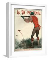 1920s France La Vie Parisienne Magazine Cover-null-Framed Giclee Print