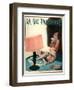 1920s France La Vie Parisienne Magazine Cover-null-Framed Giclee Print