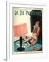 1920s France La Vie Parisienne Magazine Cover-null-Framed Giclee Print