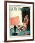 1920s France La Vie Parisienne Magazine Cover-null-Framed Giclee Print