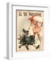 1920s France La Vie Parisienne Magazine Cover-null-Framed Giclee Print