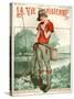 1920s France La Vie Parisienne Magazine Cover-null-Stretched Canvas