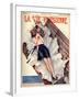 1920s France La Vie Parisienne Magazine Cover-null-Framed Giclee Print