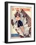 1920s France La Vie Parisienne Magazine Cover-null-Framed Giclee Print