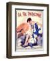 1920s France La Vie Parisienne Magazine Cover-null-Framed Giclee Print