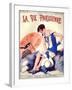 1920s France La Vie Parisienne Magazine Cover-null-Framed Giclee Print