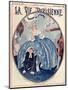 1920s France La Vie Parisienne Magazine Cover-null-Mounted Giclee Print