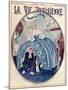 1920s France La Vie Parisienne Magazine Cover-null-Mounted Giclee Print