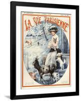 1920s France La Vie Parisienne Magazine Cover-null-Framed Giclee Print