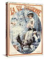 1920s France La Vie Parisienne Magazine Cover-null-Stretched Canvas