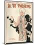 1920s France La Vie Parisienne Magazine Cover-null-Mounted Giclee Print