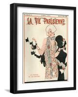 1920s France La Vie Parisienne Magazine Cover-null-Framed Giclee Print