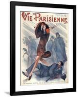 1920s France La Vie Parisienne Magazine Cover-null-Framed Giclee Print