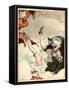 1920s France La Vie Parisienne Magazine Cover-null-Framed Stretched Canvas