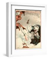 1920s France La Vie Parisienne Magazine Cover-null-Framed Giclee Print