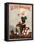 1920s France La Vie Parisienne Magazine Cover-null-Framed Stretched Canvas