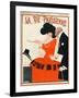 1920s France La Vie Parisienne Magazine Cover-null-Framed Giclee Print