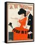 1920s France La Vie Parisienne Magazine Cover-null-Framed Stretched Canvas