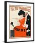 1920s France La Vie Parisienne Magazine Cover-null-Framed Giclee Print