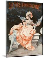 1920s France La Vie Parisienne Magazine Cover-null-Mounted Giclee Print