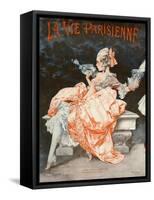 1920s France La Vie Parisienne Magazine Cover-null-Framed Stretched Canvas