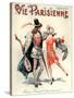 1920s France La Vie Parisienne Magazine Cover-null-Stretched Canvas