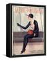 1920s France La Vie Parisienne Magazine Cover-null-Framed Stretched Canvas