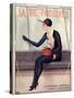 1920s France La Vie Parisienne Magazine Cover-null-Stretched Canvas