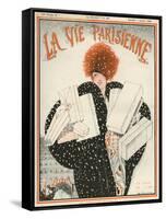 1920s France La Vie Parisienne Magazine Cover-null-Framed Stretched Canvas