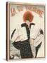 1920s France La Vie Parisienne Magazine Cover-null-Stretched Canvas