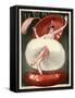 1920s France La Vie Parisienne Magazine Cover-null-Framed Stretched Canvas