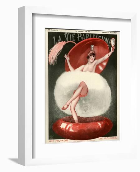 1920s France La Vie Parisienne Magazine Cover-null-Framed Giclee Print