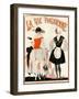 1920s France La Vie Parisienne Magazine Cover-null-Framed Giclee Print