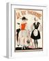 1920s France La Vie Parisienne Magazine Cover-null-Framed Giclee Print