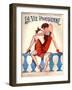 1920s France La Vie Parisienne Magazine Cover-null-Framed Giclee Print