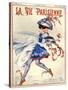 1920s France La Vie Parisienne Magazine Cover-null-Stretched Canvas