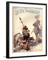 1920s France La Vie Parisienne Magazine Cover-null-Framed Giclee Print