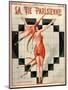 1920s France La Vie Parisienne Magazine Cover-null-Mounted Giclee Print