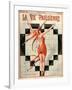 1920s France La Vie Parisienne Magazine Cover-null-Framed Giclee Print