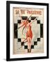 1920s France La Vie Parisienne Magazine Cover-null-Framed Giclee Print