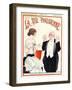 1920s France La Vie Parisienne Magazine Cover-null-Framed Giclee Print