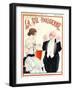 1920s France La Vie Parisienne Magazine Cover-null-Framed Giclee Print