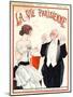 1920s France La Vie Parisienne Magazine Cover-null-Mounted Giclee Print