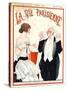 1920s France La Vie Parisienne Magazine Cover-null-Stretched Canvas