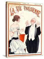 1920s France La Vie Parisienne Magazine Cover-null-Stretched Canvas